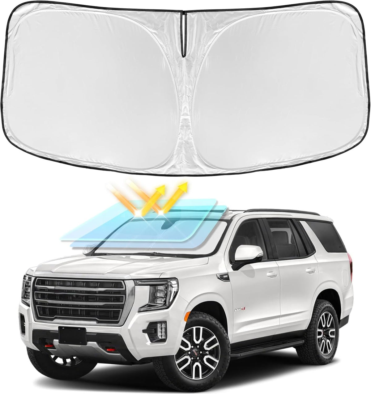for Toyota Tacoma 2016-2024 2025 2026 Sun Shade Sunshade Windshield Cover