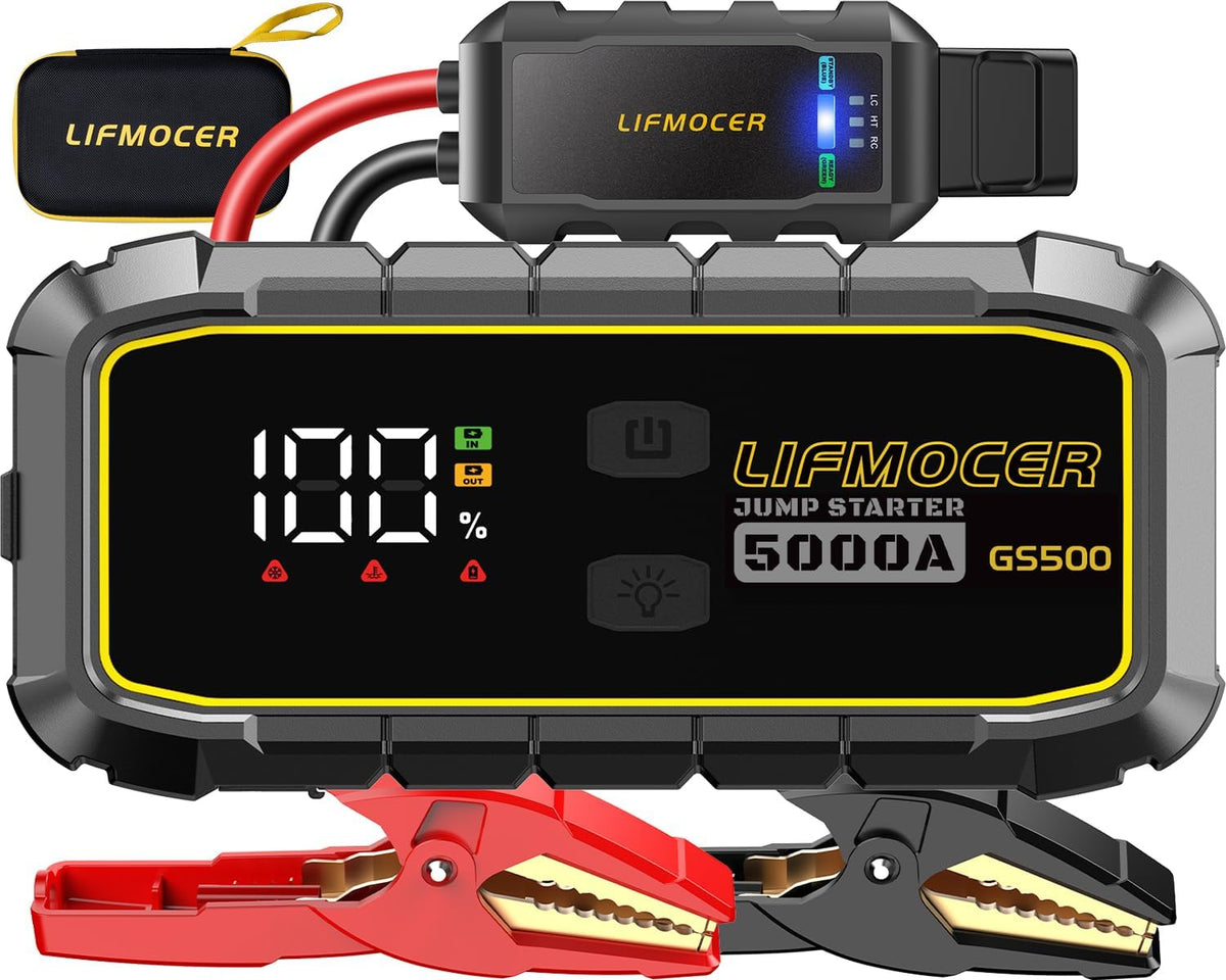 GS300 3000A Car Jump Starter for Up to 10.0L Gas & 8.0L Diesel Engines
