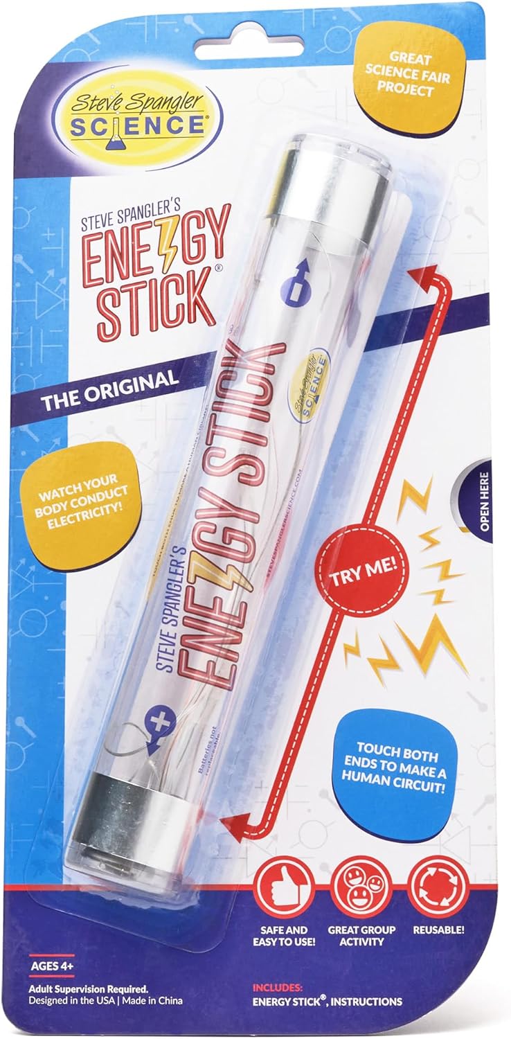 Steve Spangler Science Energy Stick, Learn About Electricity - 1 Piece