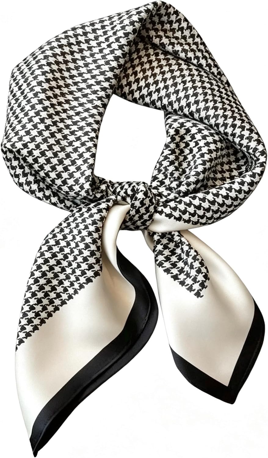 Dailyacc Hair Bandanas Scarf For Women Lightweight Fashion Neck Silk Satin Head Scarves For Sleeping Handbags Scarf