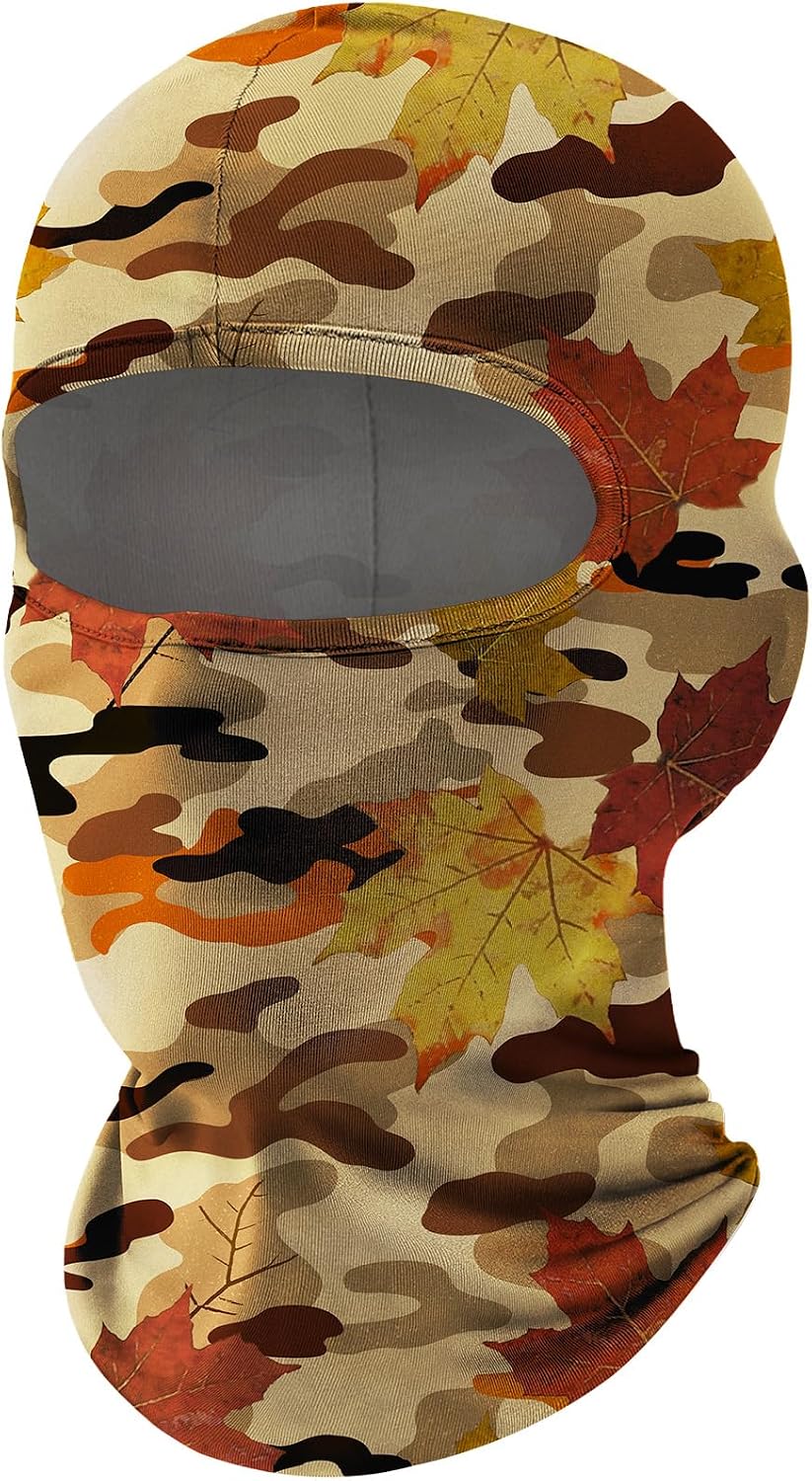 Fuinloth Balaclava Ski Mask, Motorcycle Summer Thin Cooling UV Protection