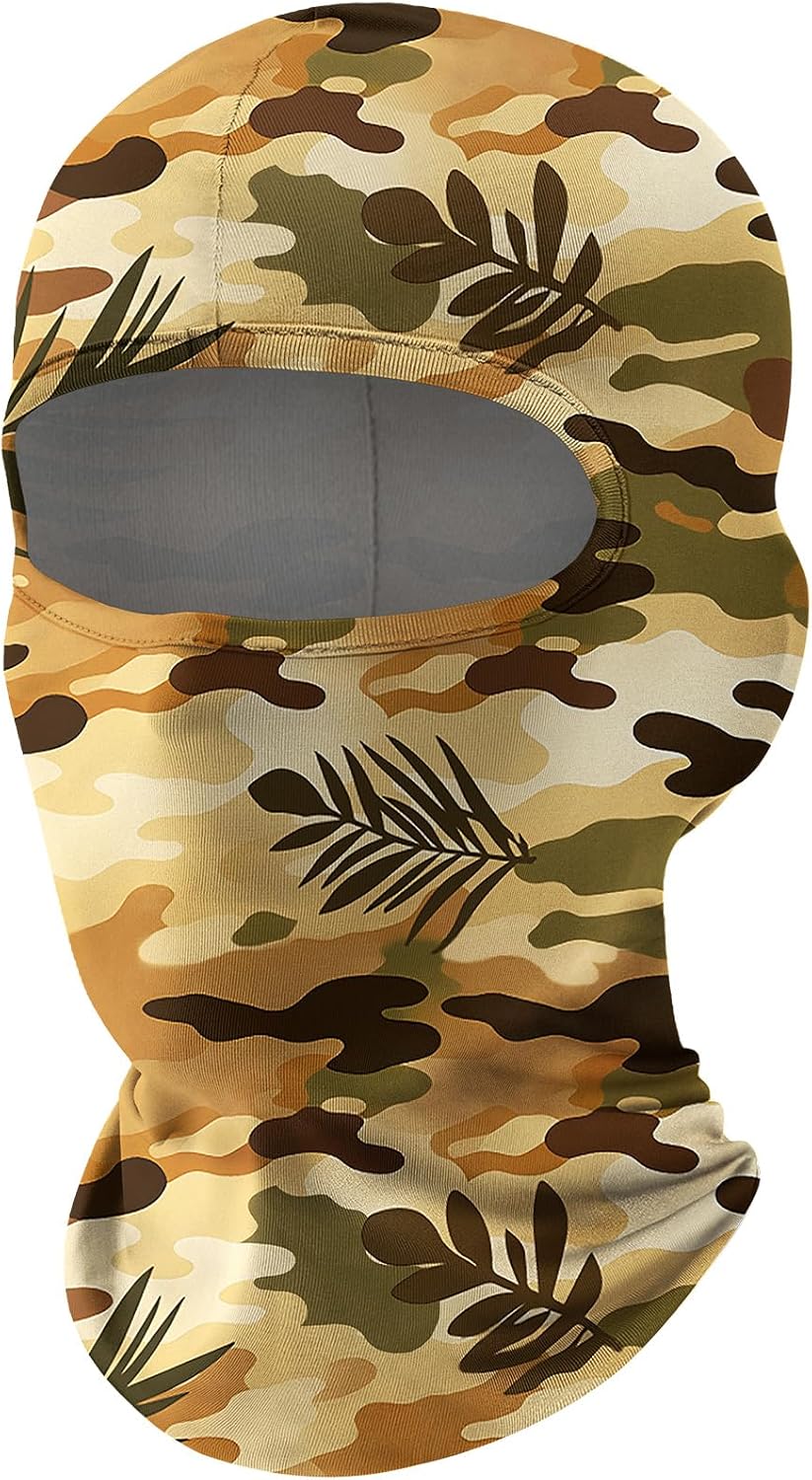 Fuinloth Balaclava Ski Mask, Motorcycle Summer Thin Cooling UV Protection