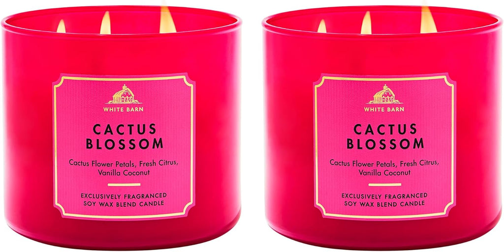 Bath & Body Works Eucalyptus Spearmint 3-Wick Candle - Scented Candle for At-Home Use - Long-Lasting, Room-Filling Fragrance - High Fragrance Oil Concentration - Soy Wax Blend