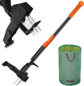 Grampa's Weeder Original Stand Up Weed Puller Tool with Bamboo Long Handle