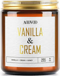 AOOVOO Coconut Vanilla Candles - 9 oz Scented Candles