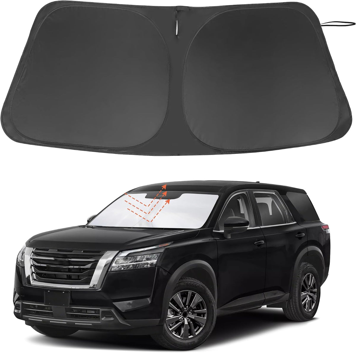 Windshield Sun Shade for 2015-2026 Ford F150 F-150 Accessories