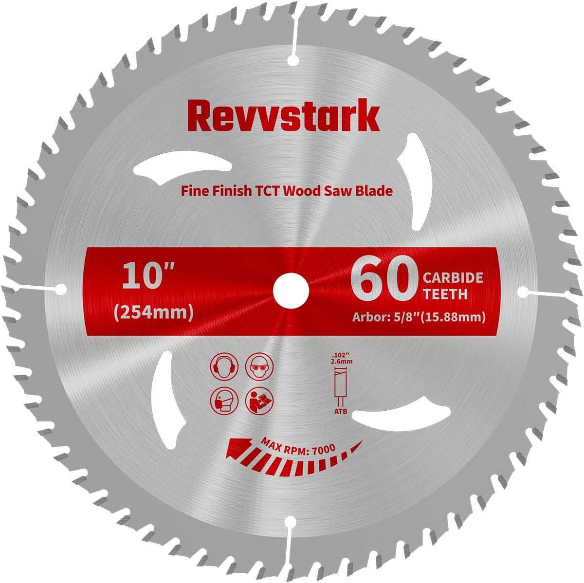 Circular Saw Blade 6-1/2" 24T&60T for Cutting Wood, 5/8" Arbor