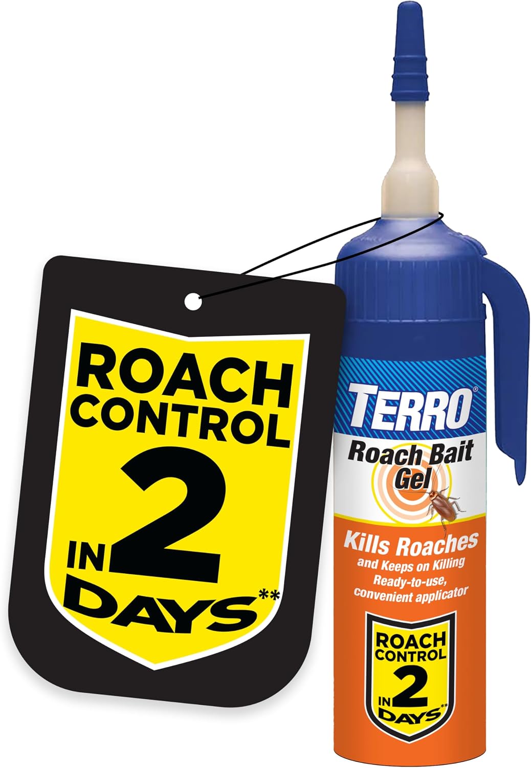 TERRO Cockroach Gel Bait Killer, 84g of Bait, Fast-Acting Roach Killer