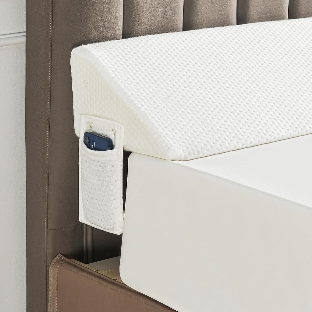 IFNOW Queen Bed Wedge Pillow(60"x6"x10"), Mattress Gap Filler 0-8", Grey
