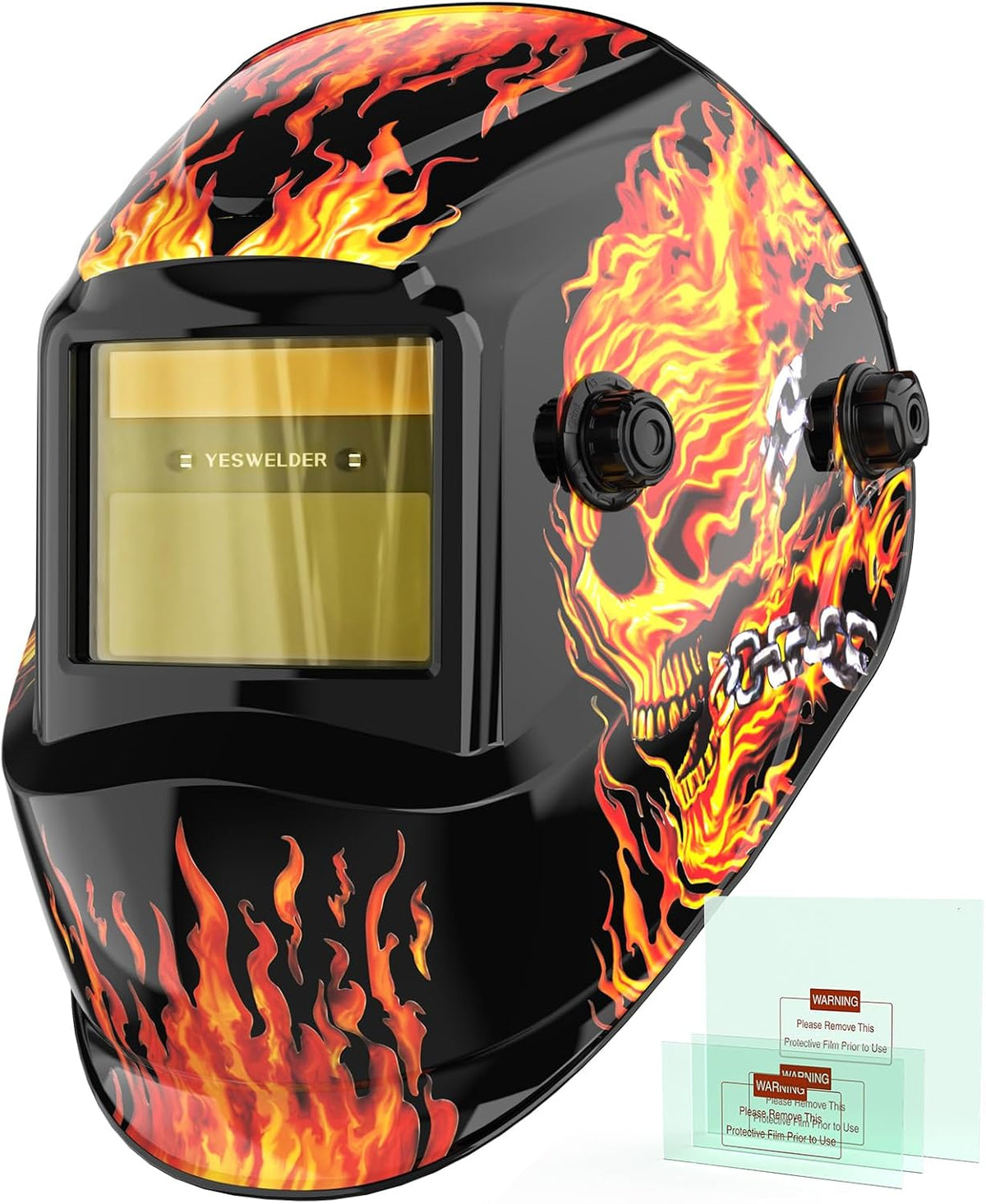 YESWELDER Auto Darkening Welding Helmet 1/1/1/1 True Color, LYG-L600A