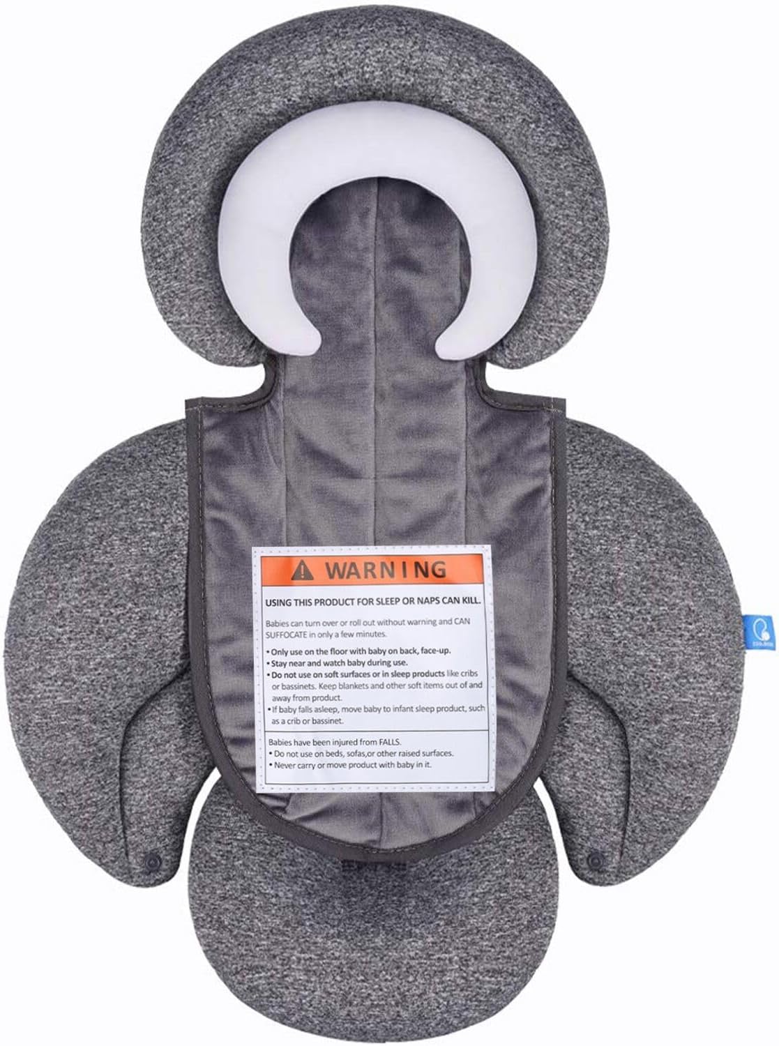 COOLBEBE 3-in-1 Reversible Newborn Car Seat Insert, Baby Head Support Pad