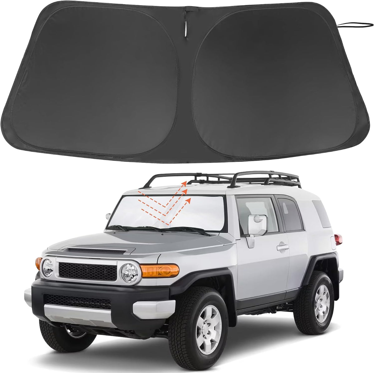 Windshield Sun Shade for 2015-2026 Ford F150 F-150 Accessories