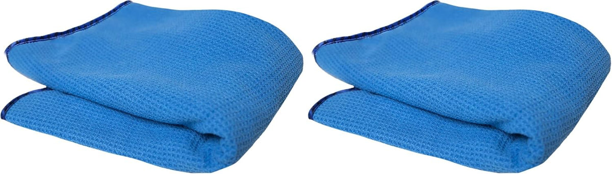 Chemical Guys, Waffle Weave Gray Matter Microfiber Drying Towel, 25 x 36 in