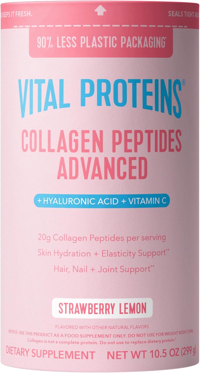 Vital Proteins Collagen Peptides Powder Advanced, Unflavored, 9.33oz