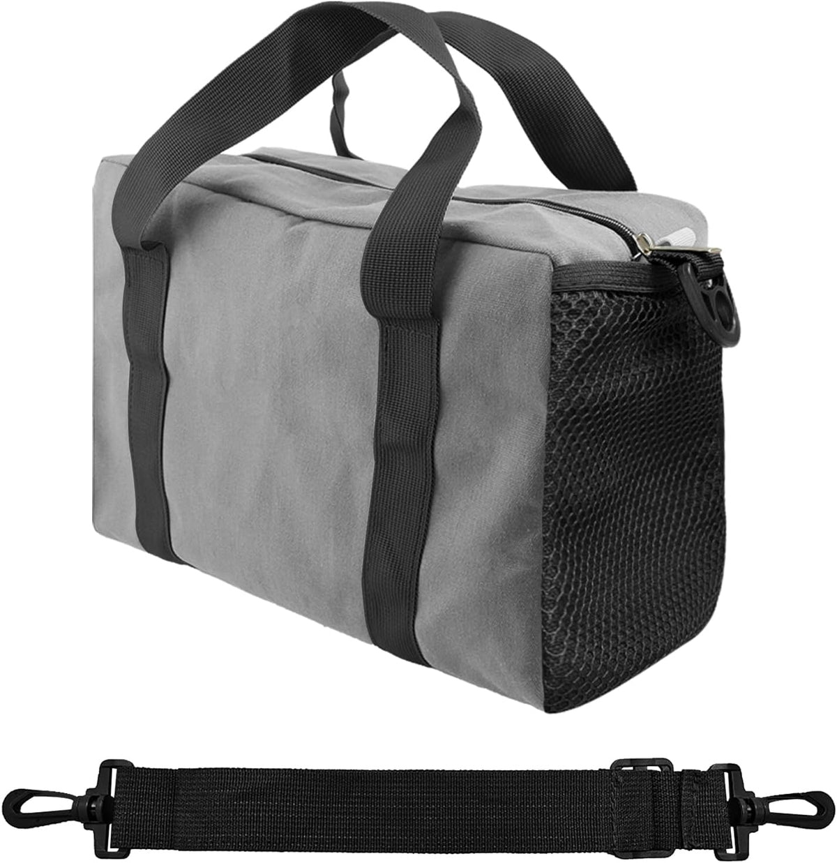Small Tool Bag, Close Top Wide Mouth Tool Organizer Bag, Large Tool Bags