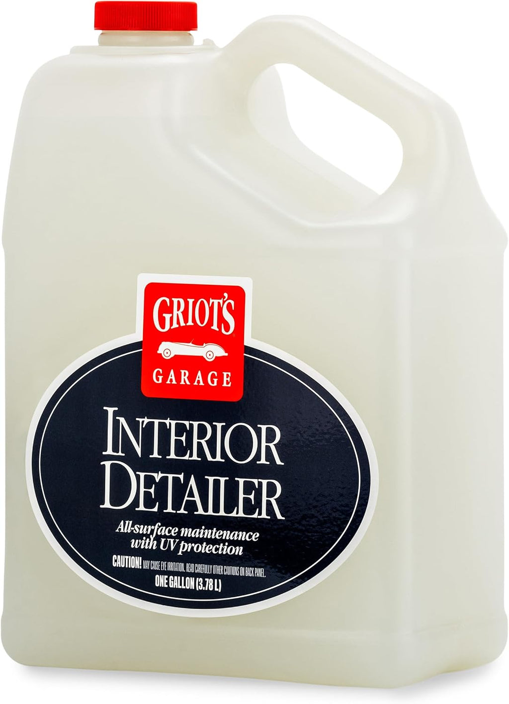 Griot's Garage Interior Detailer, Light-Duty Car Cleaner for All Surfaces, Including Vinyl, Leather, Metal, Plastic, Glass, and More, 10975, 22oz