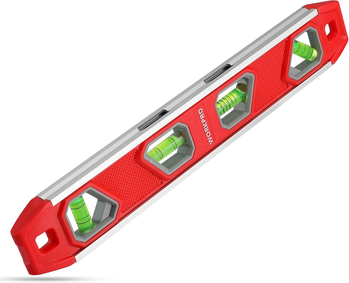 WORKPRO 12 Inch Magnetic Torpedo Level