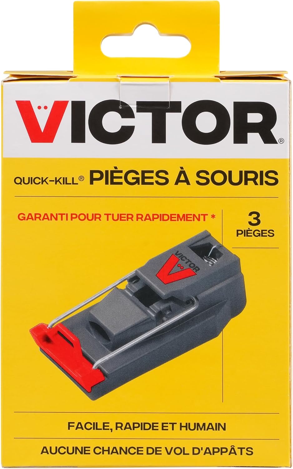 Victor Quick-Kill Mouse Traps, 6-Pack