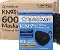 (50-Pack) KN95 Face Masks, Individually Wrapped, Premium Disposable Dust Mask, White