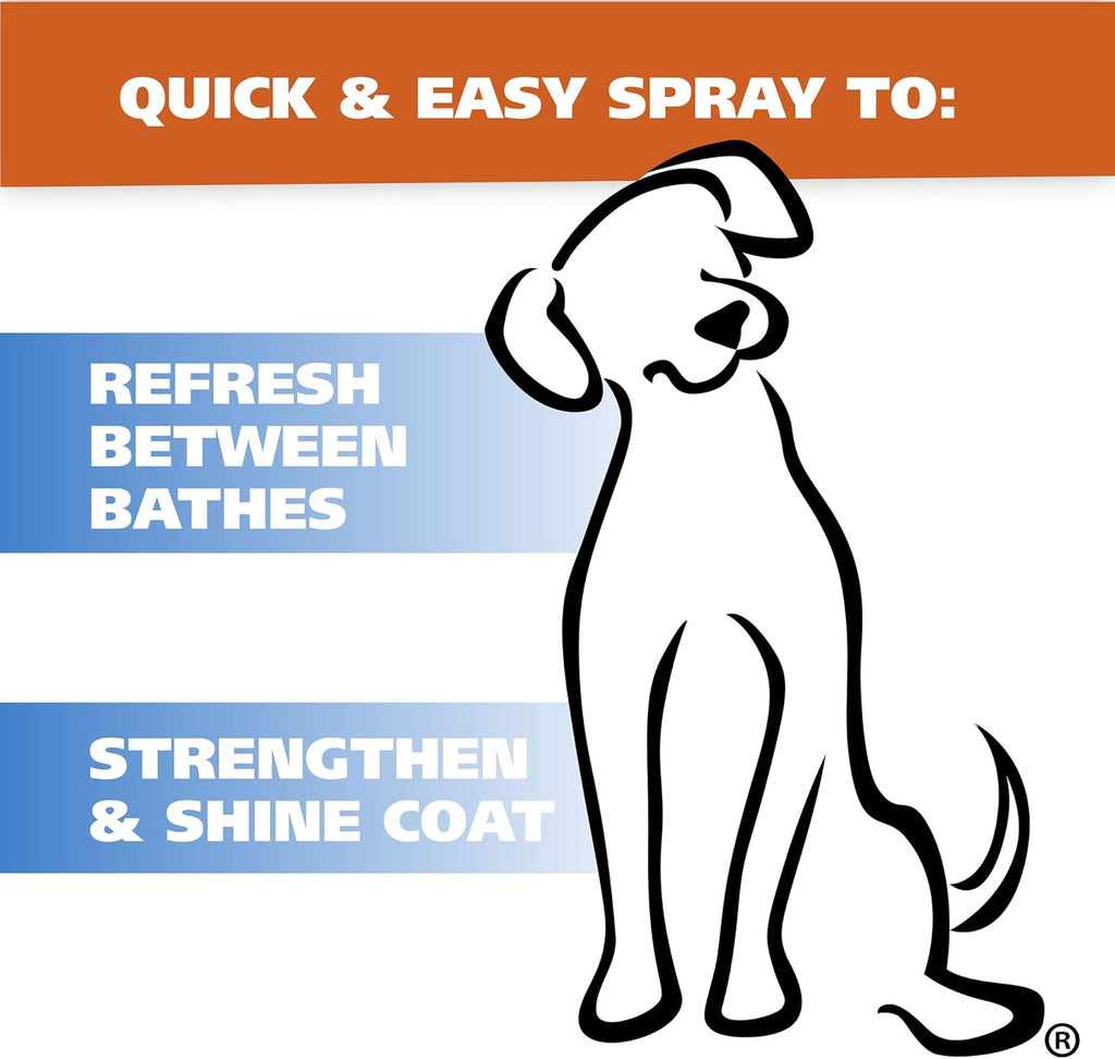 Wahl USA Pet Deodorant Spray for Dogs, Eucalyptus Spearmint, 8 oz