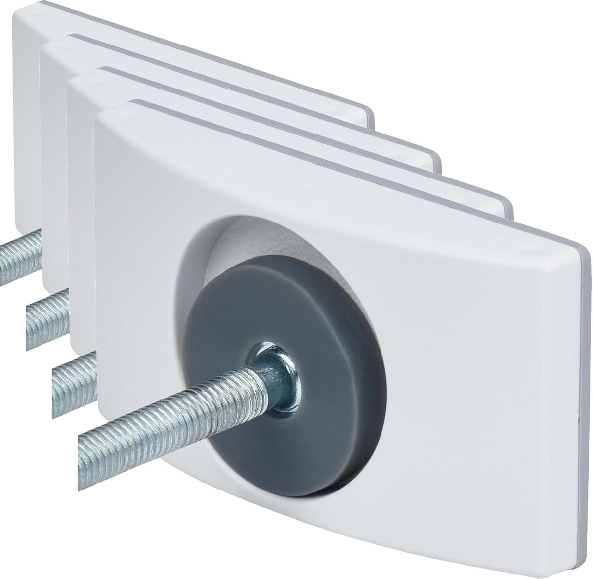 Wall Nanny - Baby Gate Wall Protector (Made in USA) Protects Walls and Doorways from Pet Gates - for Pressure Mounted Indoor Safety Baby Gates - White