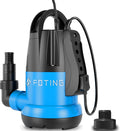FOTING 1HP Sump Pump 4600GPH Clean/Dirty Submersible Water Pump