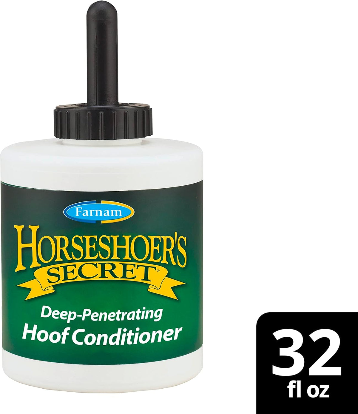Farnam Horseshoer's Secret Deep-Penetrating Hoof Oil for Horses, 32 Oz