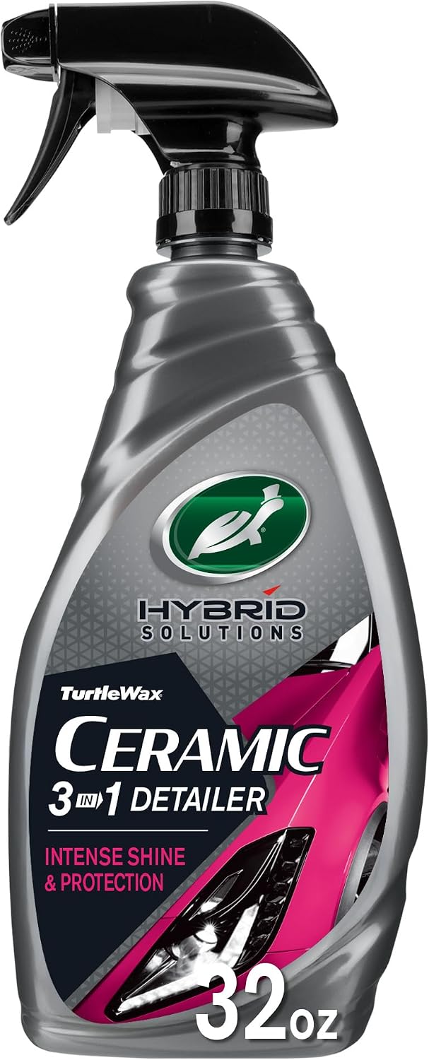 Turtle Wax Hybrid Solutions Ceramic 3-in-1 Car Detailer, 32 oz. (Pack of 1)
