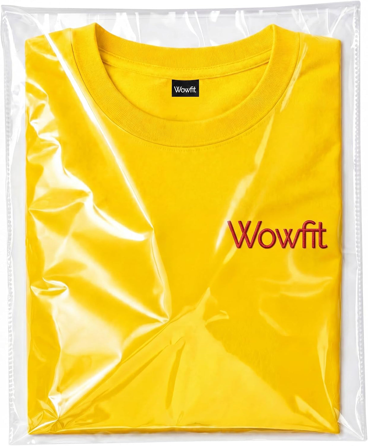Wowfit 100 CT 14x20 Self Sealing Clear Bags for Packaging, Hoodies, Jackets