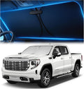 Magnelex Windshield Sun Shade for GMC Sierra 1500 2500 3500 (SLT AT4 Denali) 2019-2026, Foldable Car Window Sunshade, Heat & UV Visor Cover, Reflective Front Shades Accessories