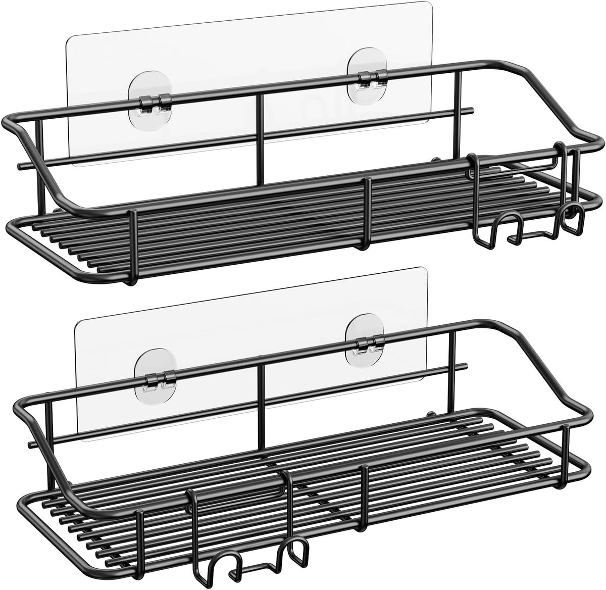 Nieifi Shower Caddy Adhesive, Shower Shelves, Shampoo Holder for Bathroom