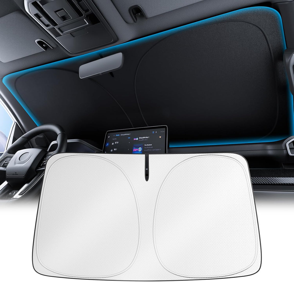 Wigoo for Tesla Model Y/YL 2020-2026 Windshield Sunshade, Keeps Cool