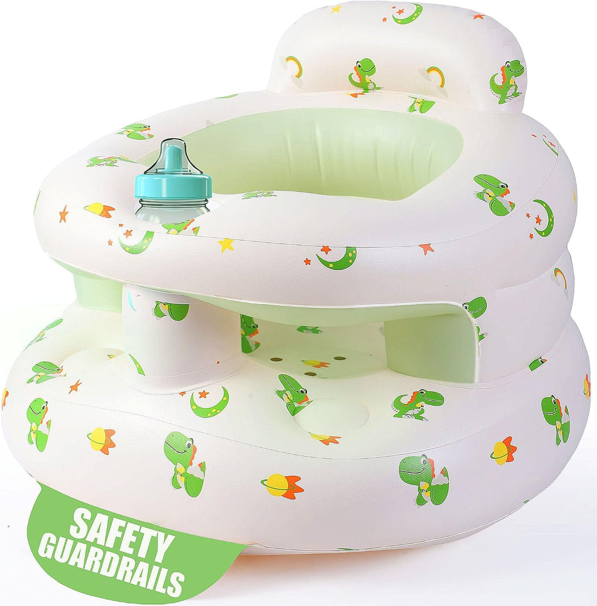 Upgraded Inflatable Baby Seat 3-36 Months, Baby Chair Sit Me Up Floor Seat