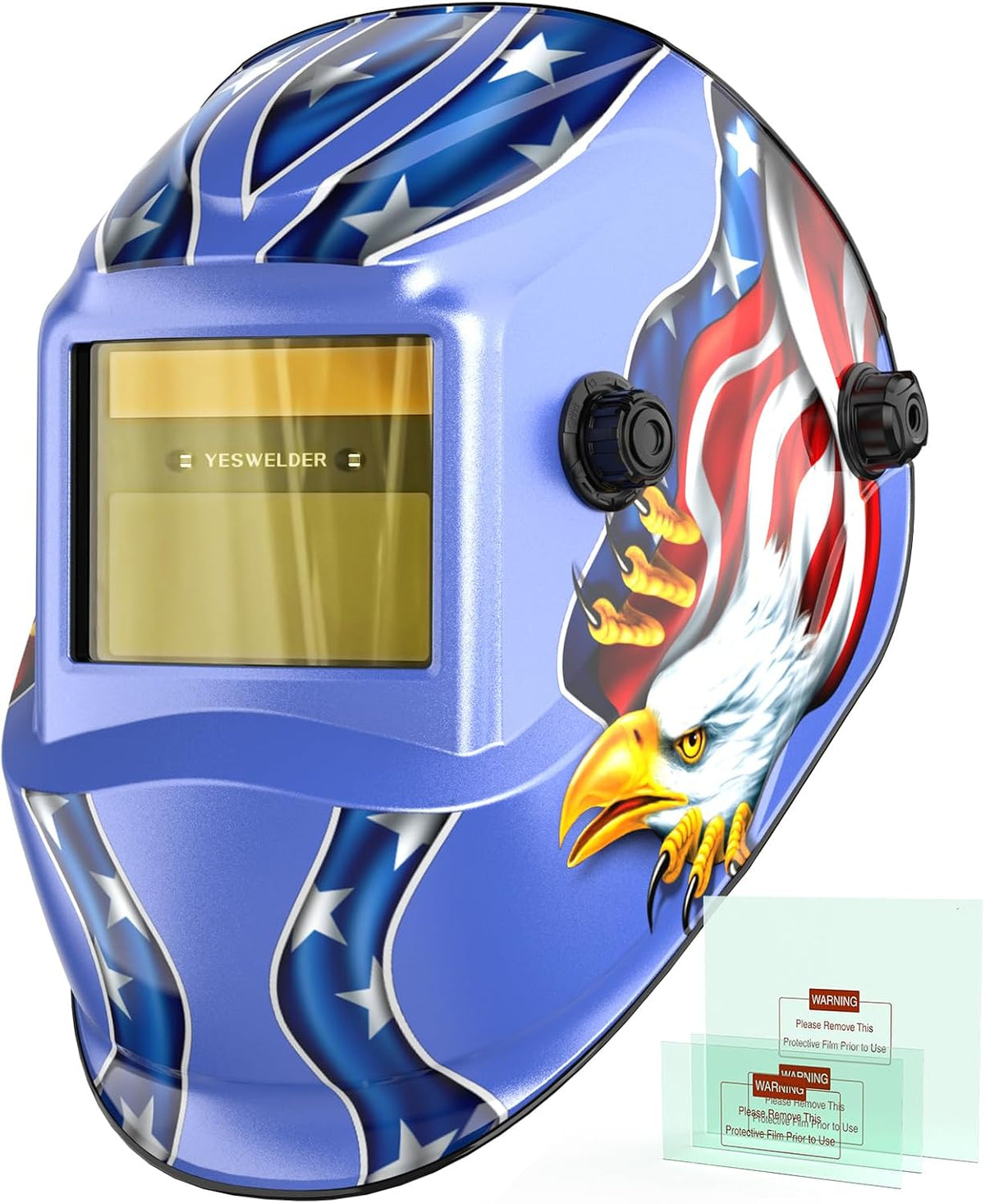 YESWELDER Auto Darkening Welding Helmet 1/1/1/1 True Color, LYG-L600A