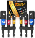 Impact Socket Adapter Set for Drill Tools for Men Gadgets 1/4" 3/8" 1/2"