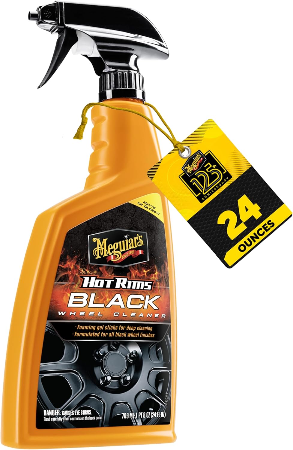 Meguiar's Hot Rims Aluminum Wheel Cleaner -24 Oz Spray