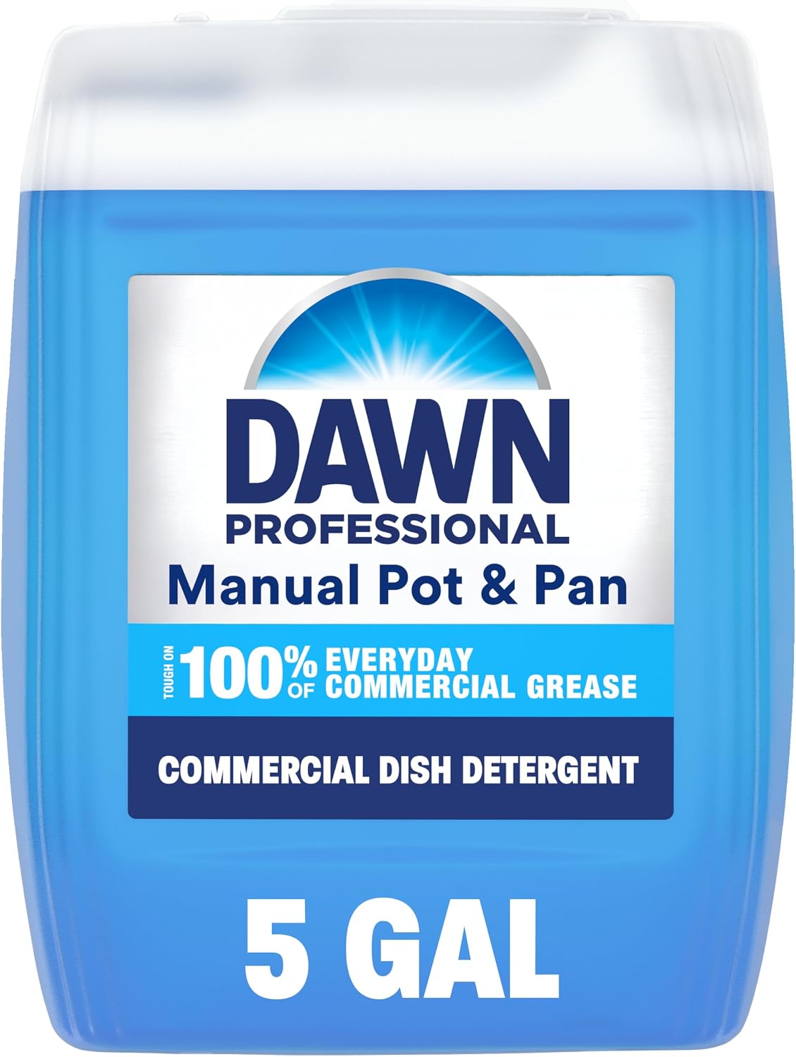 Dawn PRO Manual Pot & Pan Detergent, Bulk Liquid Dish Soap (1 gal, 2 pack)
