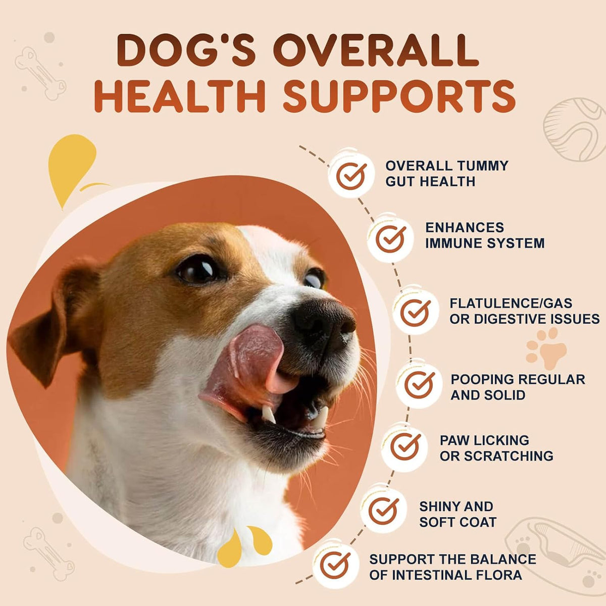 ZEBORA Probiotics for Dogs, Digestive & Itch Relief, 120 Soft Chews | Dog Probiotics for Digestive Health, Pumpkin & Fish Oil, Freshens Bad Breath, Easy to Break Apart, Daily Gut & Skin Support