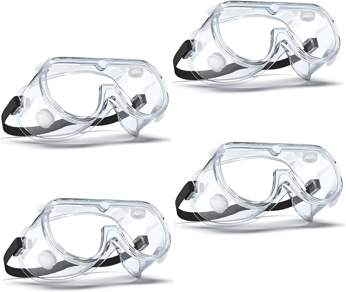 Qbily Anti-fog Safety Goggles,Adjustable Lab Goggles，Lightweight Science Goggles