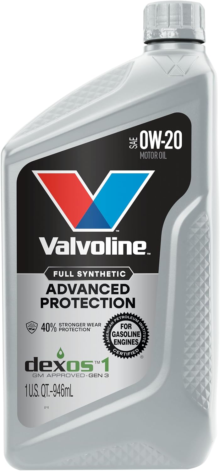 Valvoline Advanced Full Synthetic SAE 10W-30 Motor Oil 5 QT