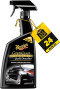 Meguiar's Gold Class High Gloss Premium Quik Detailer, High Lubricity Automotive Quick Detailer Spray that Preserves Wax and Leaves a Deep Dark Shine, 24 Oz Spray Bottle