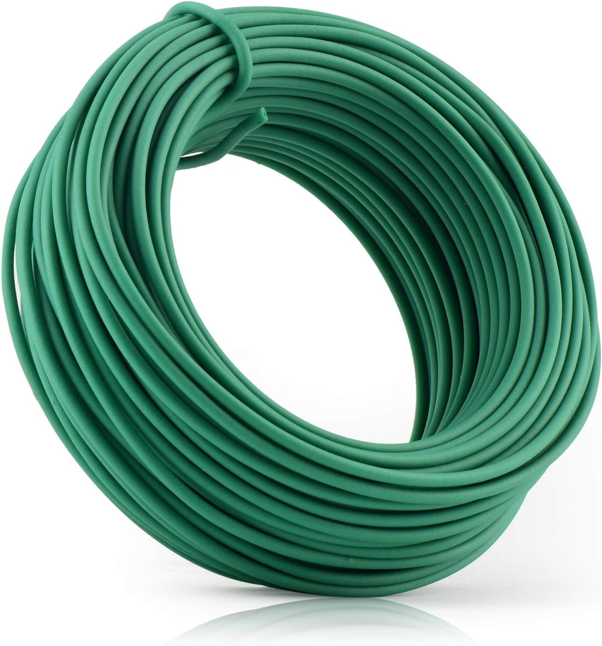 YDSL 100 Feet Soft Tie for Plants, Green Twist Garden Ties Gardening Supplies for Supporting Climbing Plants, Tomatoes, Vegetables, (Diameter - 2.5MM)