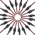BFXM 10Pcs Car Waterproof Electrical Connector, 16 AWG 2 Pin Connector