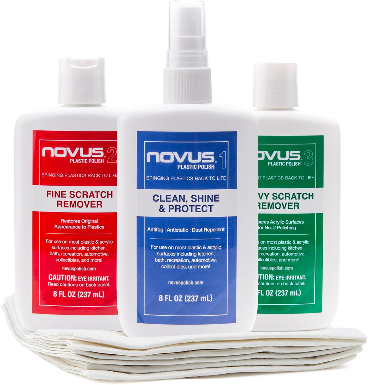 NOVUS 7030 | Fine Scratch Remover #2 | 8 Ounce Bottle
