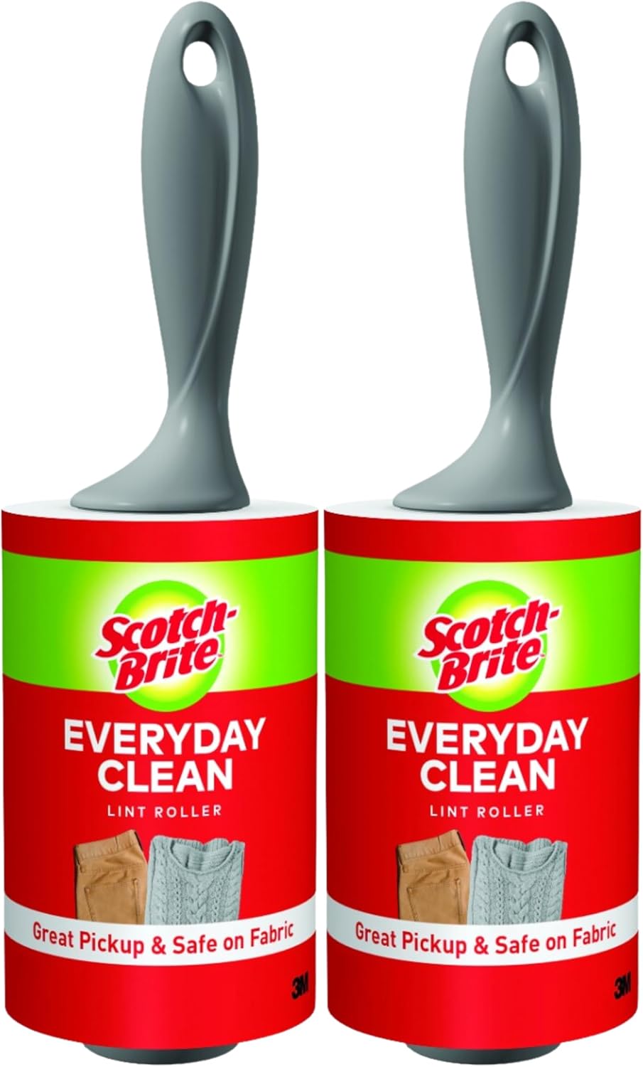 Scotch-Brite Lint Roller, Works Great On Pet Hair, 95 Sheets Total, 1 Pack