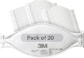 3M Aura Particulate Respirator 9205+, N95, Individually Wrapped, 3 Panel Flat Fold Design Allows for Facial Movements