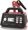 TowerTop 2/10/25 Amp 12V Smart Car Battery Charger, Fully Automatic Battery Maintainer with Engine Start, Auto Desulfator, Battery Repair, Winter Mode, for AGM, STD, Gel, Deep Cycle Batteries
