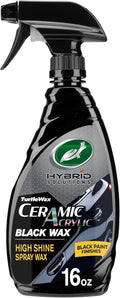 Turtle Wax Hybrid Solutions Ceramic Black Car Wax Spray, 16 oz. (Pack of 1)