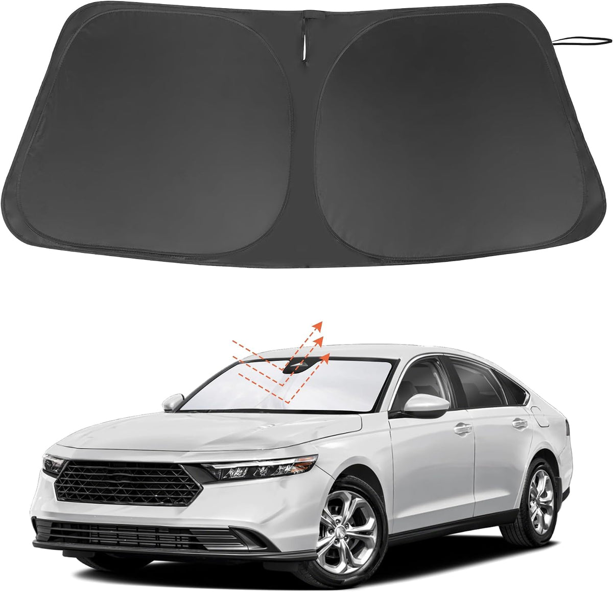 Windshield Sun Shade for 2015-2026 Ford F150 F-150 Accessories