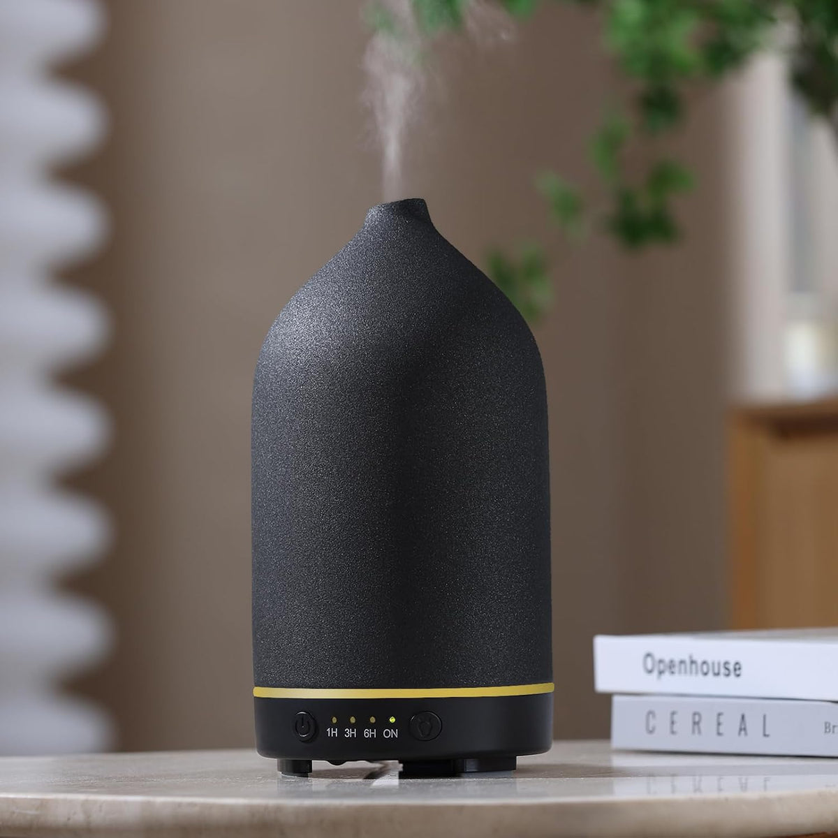 Gooamp 200ML Ceramic Essential Oil Diffuser for Home, Stone Diffuser